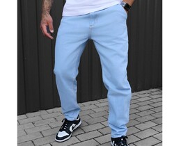 Фото - Мужские светло-синие джинсы Staff 10 light blue regular - Men box
