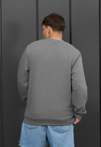 Фото - Сірий однотонний світшот Staff gray - Men box