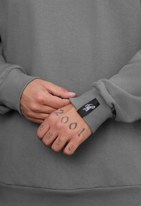 Фото - Сірий однотонний світшот Staff gray - Men box