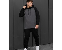 Фото - Спортивный костюм для парней Staff ro black & dark gary - Men box