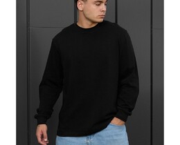 Фото - Черный оверсайз лонгслив Staff black oversize - Men box