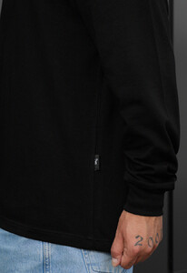 Фото - Черный оверсайз лонгслив Staff black oversize - Men box