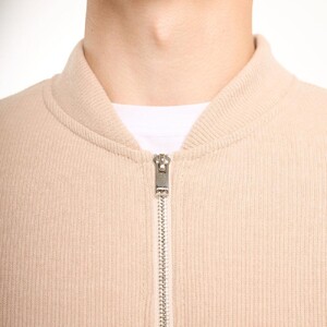 Фото - Чоловічий джемпер на блискавці Pobedov Moon бежевий - Men box