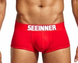 Фото - Боксеры красного цвета Seeinner - Men box