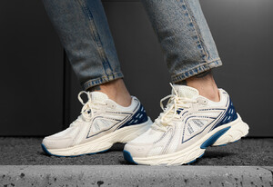 Фото - Молодежные кроссовки для парней Staff beige & navy - Men box