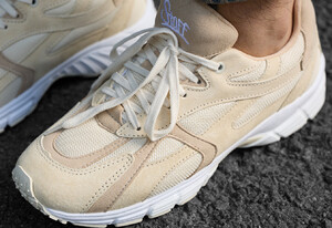 Фото - Мужские кроссовки бежевого цвета Staff all beige - Men box