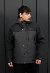 Фото - Универсальная осенняя куртка Staff tul graphite & black - Men box
