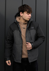 Фото - Универсальная осенняя куртка Staff tul graphite & black - Men box