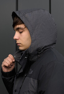 Фото - Универсальная осенняя куртка Staff tul graphite & black - Men box