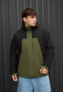 Фото - Двухцветная мужская куртка Staff skay khaki & black - Men box