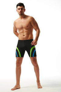 Фото - Подовжені плавки боксери AQUX. Колір: чорний - Men box