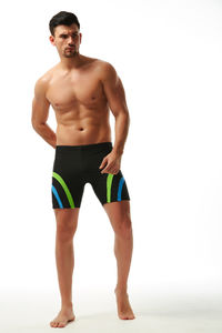Фото - Подовжені плавки боксери AQUX. Колір: чорний - Men box