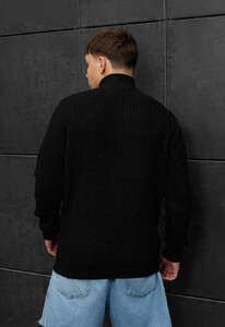 Фото - Чорний оверсайз светр Staff 91 black oversize - Men box