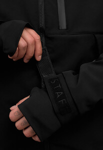 Фото - Універсальна куртка на осінь Staff soft shell lokk black - Men box