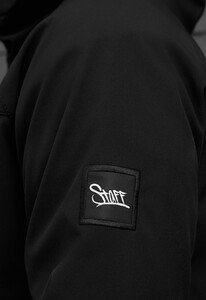 Фото - Універсальна куртка на осінь Staff soft shell lokk black - Men box