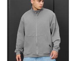 Фото - Серая мужская олимпийка Staff ry gray oversize - Men box