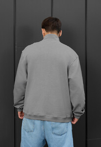 Фото - Сіра чоловіча олімпійка Staff ry gray oversize - Men box