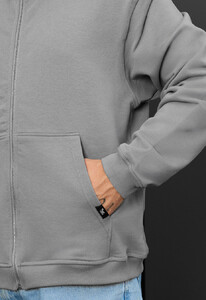 Фото - Сіра чоловіча олімпійка Staff ry gray oversize - Men box