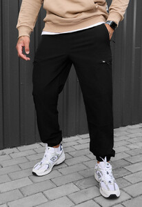 Фото - Мужские черные штаны карго Staff cargo tri black - Men box