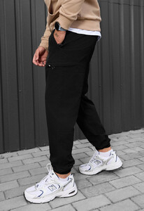Фото - Мужские черные штаны карго Staff cargo tri black - Men box
