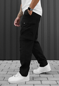 Фото - Універсальні штани карго Staff cargo chi black - Men box