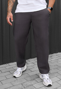 Фото - Темно-сірі чоловічі штани Staff pli dark gray - Men box