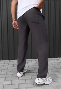 Фото - Темно-сірі чоловічі штани Staff pli dark gray - Men box