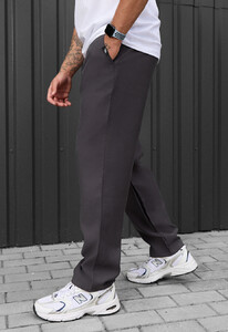 Фото - Темно-сірі чоловічі штани Staff pli dark gray - Men box