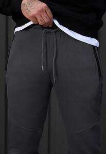 Фото - Спортивки темно-сірого кольору Staff wol dark gray - Men box