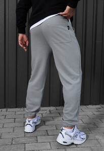 Фото - Брендовані спортивні штани Staff logo light gray - Men box