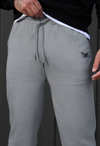 Фото - Брендовані спортивні штани Staff logo light gray - Men box