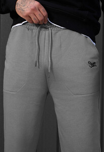 Фото - Чоловічі спортивки сірого кольору Staff logo gray - Men box