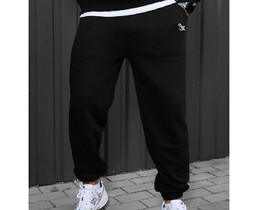 Фото - Черные спортивные штаны с лого Staff logo black - Men box