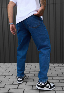 Фото - Темно-синие базовые джинсы Staff 13 navy baggy - Men box