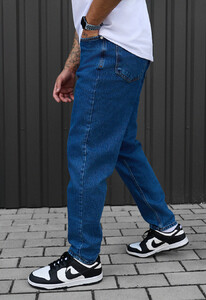 Фото - Темно-синие базовые джинсы Staff 13 navy baggy - Men box