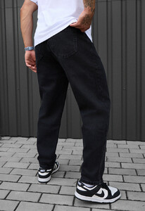 Фото - Мужские мом джинсы Staff 923 black regular mom - Men box