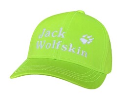 Фото - Детская кепка Sport Line салатовая с лого Jack Wolfskin - Men box