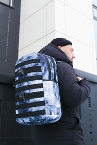 Фото - Большой рюкзак Fazan V1 с абстрактным рисунком - Men box