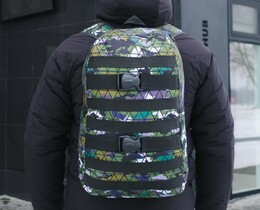 Фото - Рюкзак мужской Fazan V1 с нашивкой Intruder - Men box