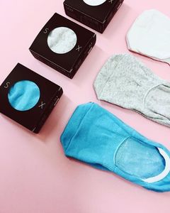 Фото - Набір коротких слідків від SOX (2 пари: білі + сірі) - Men box