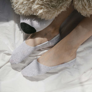 Фото - Набір коротких слідків від SOX (2 пари: білі + сірі) - Men box