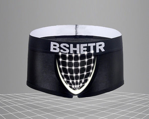 Фото - Комфортна чоловіча нижня білизна Bshetr чорного кольору - Men box