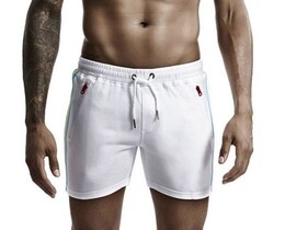 Фото - Мужские шорты от бренда Tauwell из хлопка белого цвета - Men box