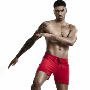 Фото - Шорты для мужчин Tauwell хлопковые красного цвета - Men box