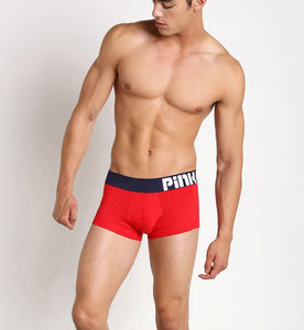 Фото - Трусы красные Pink Hero - Men box