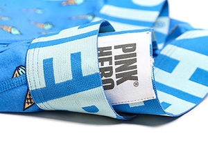 Фото - Барвисті боксери Pink Hero з морозивом. Колір: голубий - Men box