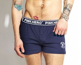 Фото - Сімейки вільного крою Pink Hero темно-синього кольору - Men box