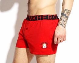 Фото - Труси сімейні з широкою резинкою Pink Hero. Колір: червоний - Men box