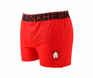 Фото - Труси сімейні з широкою резинкою Pink Hero. Колір: червоний - Men box