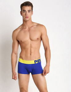 Фото - Чоловічі труси боксерки Pink Hero. Колір синій. Артикул: 04-0593 - Men box